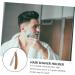 Angoily Manual Razor Tool - Wooden Beard Holder for Men - Red Sandalwood Accessory 14.8x2.7x0.9CM - Buy Internationally - Buy Online on GoSupps.com