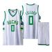 Basketball jersey shirt and shorts children/adult basketball jersey children/adult basketball sleeveless suit 2-part children/adult t-shirt vest + shorts f-0-white xl (adult)