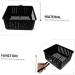 Toddmomy 2 Pcs Square Baking Basket Air Fryer Mesh Basket Wire Mesh Fry Basket Chip Frying Metal Baskets Fried Food Basket Air Fry Basket Snack Basket Electric Storage Basket Carbon Steel 38X22.8CMx2pcs Blackx2pcs - Buy Online on GoSupps.com