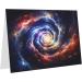YYHWHJDE Pink Space Spiral Cosmic Energy Printing High-Grade Pearl Paper Greeting Card : 4x6 In For Birthday Card Party Invitation Card Pink One Size - Buy Online on GoSupps.com