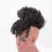 Synthetic Buns Boy Wig Hair Accessories Girl Ballerina Afro Puff Wigs For Black Women Ponytail Q35-1B