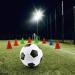 7 Inch Plastic Traffic Cones - 12 Pack Orange Cones for Sports Training and Agility Games - Buy Online on GoSupps.com