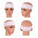 Mapofbeauty 3 Pack Yoga Headbands - Stretchy Cotton Hair Wraps for Sports & Exercise (Black White Dark Gray) - Buy Online on GoSupps.com