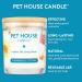 One for All Pet House Candle - 100% Soy Wax Non-Toxic & Eco-Friendly Fragrance Sun-Washed Cotton Scent Pet-Free Disposal Ideal for Home - Buy Online on GoSupps.com