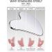 Premium Gua Sha Facial Tools - 304 Stainless Steel Guasha Tool for Body Face Neck & Eyes - Therapy Trigger Point Treatment - Travel Pouch Included - Buy Online on GoSupps.com
