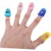 Veemoon 40 Pcs Silicone Finger Cots & Stalls for Guitar & Ukulele Comfortable Nonslip Fingertip Caps in Assorted Colors - Buy Online on GoSupps.com