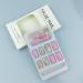 Flower Press On Nails - Short Pink Acrylic Nails with Floral Design | 24 Pcs Cute Glue On Nail Art for Spring & Summer - Buy Online on GoSupps.com