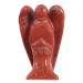 Lovionus89 Naturally red jaspis angel statue hand -carved stone healing crystal bag figures decoration 5cm 50mm red jaspis