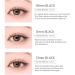 CORINGCO W Type False Eyelashes Kit - Individual Eyelashes with Glue and Tweezers (0.07mm - 10mm, 11mm, 12mm) - Buy Online on GoSupps.com