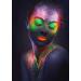UV Glow Blacklight Face and Body Paint - 6 Color Set for Stage, Clubbing, and Costume Makeup - Buy Online on GoSupps.com