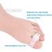 PEDIMEND (3 in 1 Pack) Silicone Gel Toe Spreader | Hammer Toe Straightener | One Loop Toe Separator | Two Loop Toe Separator | Improves Balance & Foot Strength | Unisex | Foot Care | (3PAIR - 6PCS) - Buy Online on GoSupps.com