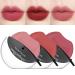 Erinde 3 Colors Matte Lipstick Set  Matte Velvet Lipstick Lip Shape Lazy Lipstick  Long Lasting High Pigmented Non-stick Cup Lip Gloss  Waterproof Easy to Color Lipstick Lazy Lip Makeup Color C