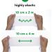 Medrull 2pcs Elastic Universal Bandage 10cm x 4m - Air-Permeable Stretched & Durable with Clips Ideal for International Shipping - Buy Online on GoSupps.com