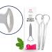 Deep Clean Tongue Scraper- Serrated Edge Design, (2pk) Stainless Steel, by Amazing Oralcare