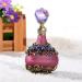 Perfume Refillable Bottle Portable Perfume Atomiser 25ml Purple Vintage Refillable Crystal Decor Perfume Bottle - Buy Online on GoSupps.com