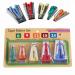 YEQIN Set of 5 Size Fabric Bias Tape Maker Tools 6mm 9mm 12mm 18mm 25mm DIY Fabric Sewing Quilting Bias Binding Maker