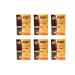 Ikan Permanent Hair Dye Powder No Ammonia No Peroxide (1.0 Jet Black) 6 Packs