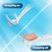 Dental Floss Toothed Holes Kit - Replaceable Tooth Heads 2 Handles & 120 Heads | International Shipping - Buy Online on GoSupps.com