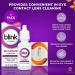Blink-N-Clean Lens Drops & Tea Tree Oil Eyelid Wipe - 15ml Eye Drops for Contact Lenses Cleans & Moisturizes Soft & RGP Lens Wearers - International Shipping Available - Buy Online on GoSupps.com