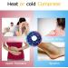 Reusable Ice Packs for Injuries - 4 Pack Gel Cold/Hot Water Pack for Pain Relief & Recovery Therapy - Buy Online on GoSupps.com