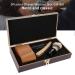 Premium Shaving Head Razor Set - Manual Razor Beard Brush & Wooden Gift Box | Perfect Gift for Men - Buy Online on GoSupps.com