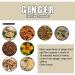 Organic Wormwood Foot Soaks - Lymphatic Drainage Mugwort Ginger Herb Bags (20 Pcs) - Buy Online on GoSupps.com