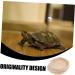 ROMISBABA 2pcs Pet Bowl Bearded Dragon Water Bowl Terrarium Water Bowl Reptile Feeding Dish Animal Resin Beige - Buy Online on GoSupps.com
