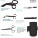 Madison Supply EMT First Responder Medical Tool Kit - Premium First Aid Gear with Adjustable Nylon Belt Pouch - Buy Online on GoSupps.com