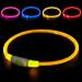 Auauy LED Light Neck Band for Dogs & Cats - Adjustable USB Charging Waterproof Safety Collar | 3 Modes (Yellow) - Buy Online on GoSupps.com