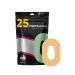 Peelz Dexcom G6 Adhesive Patches 25 Pack - US-Made Waterproof CGM Sensor Patches for 14+ Days - Sensitive Skin Diabetic Patches for Glucose Monitor - Dexcom Stickers - (Beige)