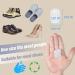 Toe Protection Silicone Caps - 20 Pcs Small Gel Cushions for Bubbles Chicken Eyes & Friction Relief | Breathable Toe Care - Buy Online on GoSupps.com