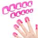 Nail Polish Protector Stencil 26pcs/pack UV Nail Art Lacquer Palisade Cuticle Guard Skin Barrier Protector Gel Nail Tips Forms Anti Spill Holder Clip Cap
