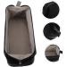 TOGEVAL Hair Dryer Storage Bag Hair Roller Curly Hair Blow Dryer Hairdryer Curls Fabric Travel Curling Iron 36.00X15.50X13.00CM Black - Buy Online on GoSupps.com