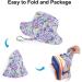 LACOFIA Toddler Baby Sun Hat | Unisex Kids Summer Bucket Hat | Wide Brim for Outdoor Swim Beach Pool | Adjustable 3-7 Years | B-Purple - Buy Online on GoSupps.com