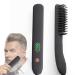 Beard Straightener Anti-Scald Beard Straightening Comb Ceramic & Ionic Heated Hair Straightener Brush for Men Adjustable Temperatures LCD Display / Beard Straightener for Men