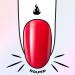 Hard Candy Press On Nails Fire Red | Short Round Fake Nails Gel-Like Shine | 30 Nail Kit with Glue & Reusable Case | Pack of 24 - Buy Online on GoSupps.com