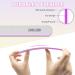 50pcs Nail Files 100/180 Grit Double Sided Emery Board for Acrylic and Natural Nails - Washable & Reusable - Ideal for Nail Salons - False Nails - Buy Online on GoSupps.com