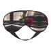 SSIMOO Red Rose On Piano Sleep Mask-Adjustable Breathable Fashionable Eye Mask for A Comfortable Sleep Experience Black