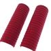 50 Pcs Seamless Thick Hair Ties in Burgundy Red - Soft Ponytail Holders for Women - Buy Online on GoSupps.com
