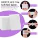 MORGLES Gel Nail Remover Kit - 10 Nail Clips, 300 Cotton Pads, Files, Shiner, Cuticle Pusher, Brush - Purple - Buy Online on GoSupps.com