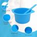 Buy Silicone Wax Pot Liner (2PCs) - Reusable Silicone Wax Melting Bowl with 2 Spatulas | Perfect for Hair Removal | International Shipping Available - Buy Online on GoSupps.com