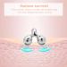 Face Eye Roller Massager - Facial & Body Beauty Roller for Skin Care Wrinkle Reduction & Tightening (Silver Set) - International Shipping Available - Buy Online on GoSupps.com