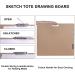 Vencer Art Supply 23 x 26 Sketch Tote Board with Clips and Handle - VAB-003 - Buy Online on GoSupps.com