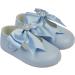 Baypods Baby Girls Soft Soled Pre Walker Shoes Diamante Bow - Sky Blue (Size 2 UK) - Buy Online on GoSupps.com