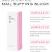 Dr. Dana Nail Buffing Block Set - Smooth Shine & File Natural Nails | 3 Sided Grit + Replacement Grits | Perfect for Fingernail & Toe Care - Buy Online on GoSupps.com