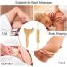 Premium GUA SHA & Massage Tools - 2-Piece Lymphatic Drainage & Anti-Cellulite Roller Set for Muscle Recovery | International Shipping - Buy Online on GoSupps.com