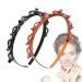 LICHUANUK 2 Piece Hairband Clip Hairpin Double Bangs Double Bangs Hairstyle Double Bangs Double Bangs Hairpin Double Bangs Hairpins