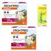 FRONTPRO chewable tablets for dogs 2-4kg double pack against ticks and fleas with tick tweezers: protection for 30 days