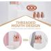 MAGICLULU Lotion Bottle Push down Empty Bottle Plastic Cosmetics Bottle Makeup Remover Push down Sub Bottle Home Supplies Push down Cosmetics Bottle Push down - Buy Online on GoSupps.com