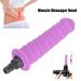 Soft Silicone Replacement Head for Deep Tissue Massage Gun 0.71 Inch Comfortable Muscle Massager in Purple - Buy Online on GoSupps.com